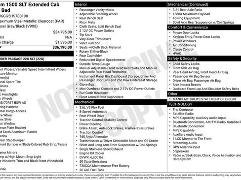 Used 2017 RAM 1500 Classic SLT RWD image 5