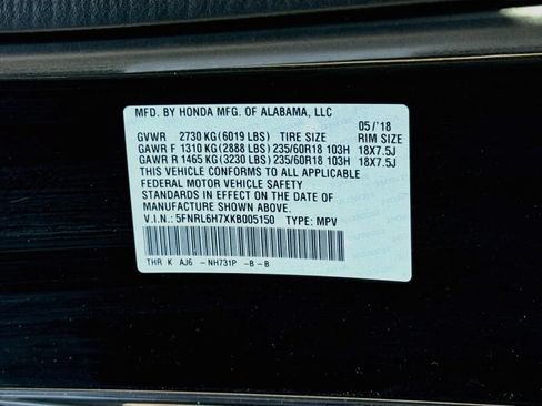 Used 2019 Honda Odyssey EX-L image 39