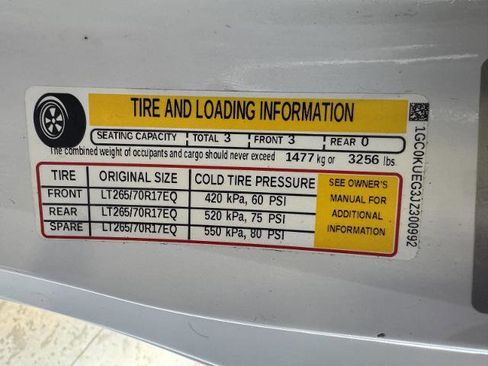 Used 2018 Chevrolet Silverado 2500 W/T w/ Snow Plow Prep Package image 25