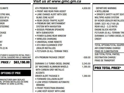 Used 2021 GMC Sierra 1500 AT4 w/ AT4 Premium Package image 2