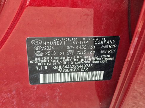 Certified 2025 Hyundai Sonata SEL FWD image 33