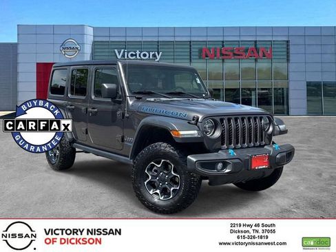 Used 2022 Jeep Wrangler Unlimited Rubicon 4xe w/ Dual Top Group AWD/4WD image 1