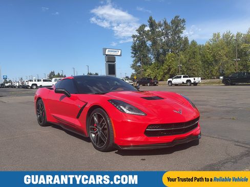 Used 2015 Chevrolet Corvette Stingray Coupe w/ 3LT Preferred Equipment Group RWD image 1
