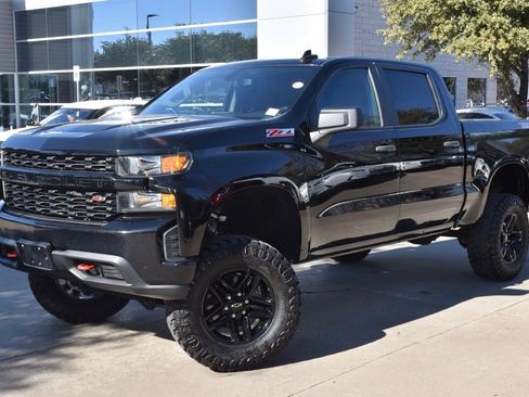 Used 2021 Chevrolet Silverado 1500 Custom Trail Boss w/ LPO, Dark Essentials Package image 37