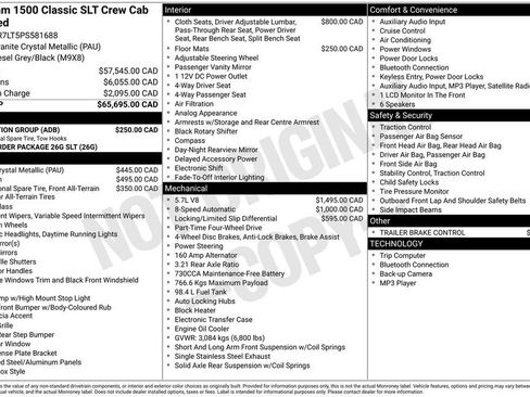 Used 2023 RAM 1500 Classic SLT w/ Protection Group AWD/4WD image 43