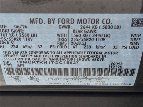 Used 2026 Ford Explorer ST-Line RWD image 25