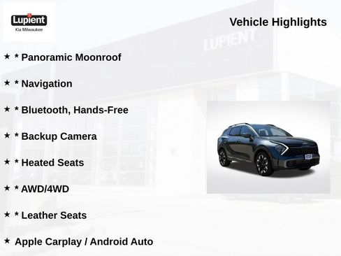 Used 2024 Kia Sportage X-Line w/ X-Line Premium Package AWD/4WD image 5