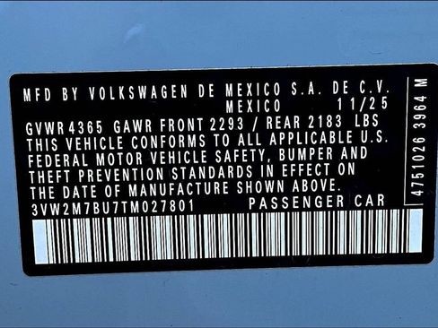 New 2026 Volkswagen Jetta GLI Autobahn image 8