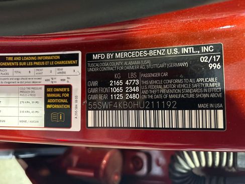 Used 2017 Mercedes-Benz C 300 4MATIC Sedan image 30