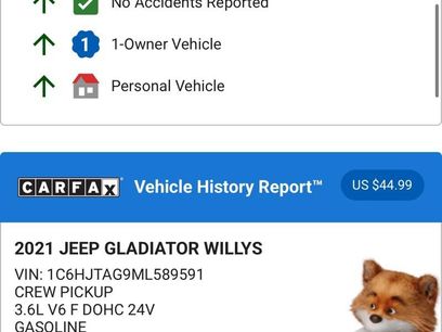 Used 2021 Jeep Gladiator Willys