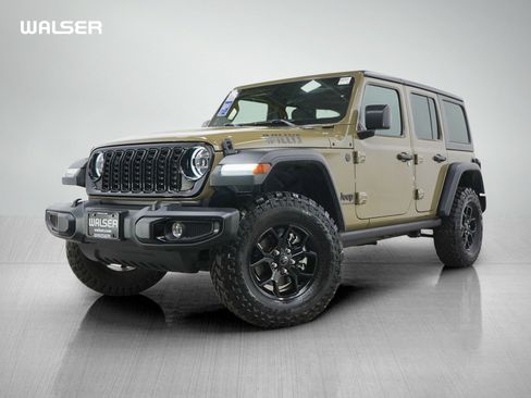 Used 2025 Jeep Wrangler Willys AWD/4WD image 1