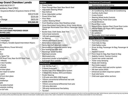 Used 2011 Jeep Grand Cherokee Laredo AWD/4WD image 10