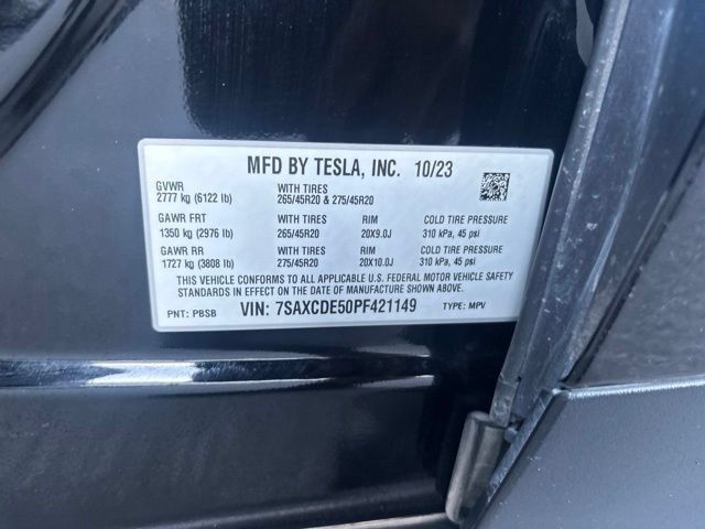 Used 2023 Tesla Model X AWD/4WD image 42