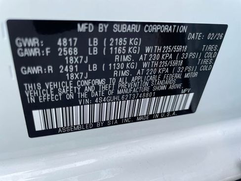 New 2026 Subaru Crosstrek 2.5i Limited image 27