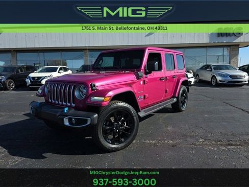 Used 2022 Jeep Wrangler Unlimited Sahara w/ Safety Group image 1