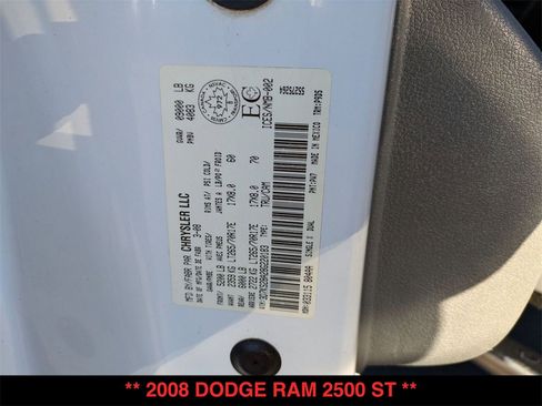 Used 2008 Dodge Ram 2500 Truck ST image 28
