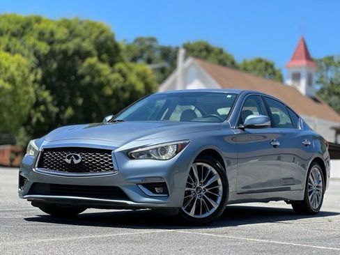 Used 2020 INFINITI Q50 Luxe RWD image 1