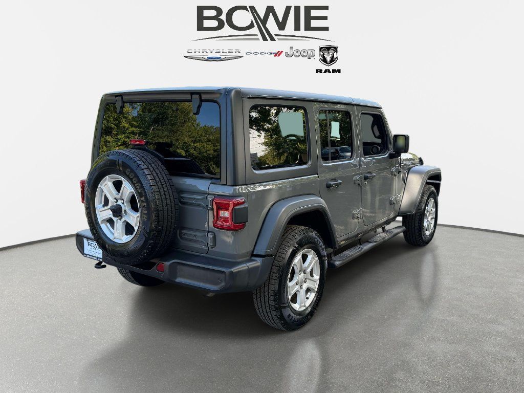 Used 2021 Jeep Wrangler Unlimited Sport AWD/4WD image 2