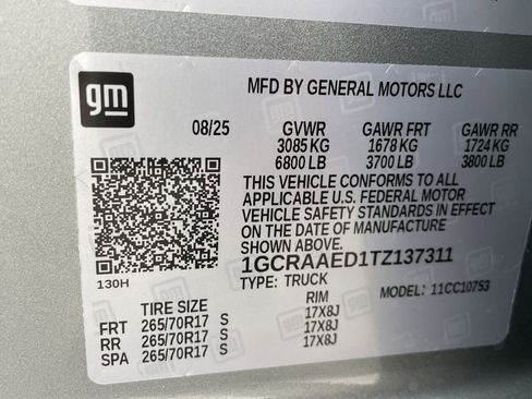 Certified 2026 Chevrolet Silverado 1500 W/T image 31