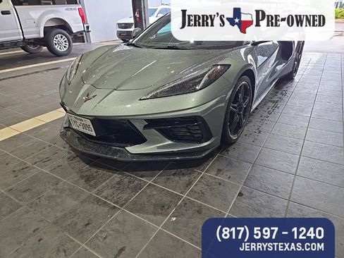 Used 2024 Chevrolet Corvette Stingray Preferred Cpe w/ Stealth Interior Trim Package RWD image 2