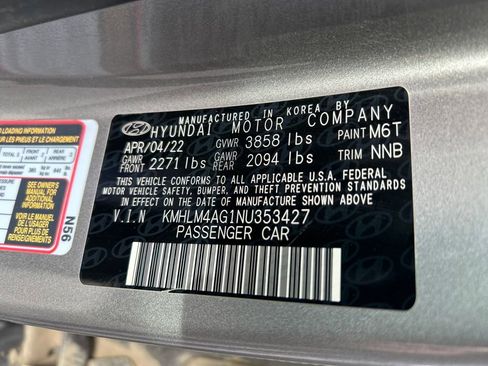 Used 2022 Hyundai Elantra SEL image 28