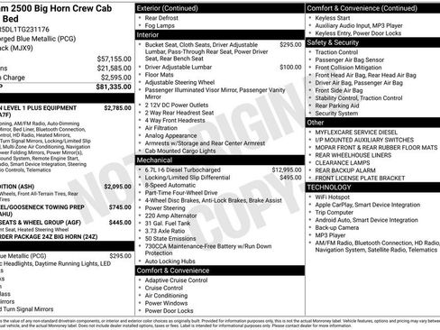 New 2026 RAM 2500 Big Horn image 27