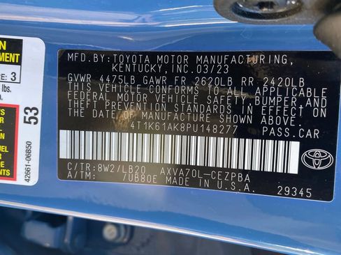 Used 2023 Toyota Camry XSE FWD image 21