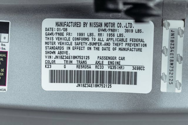 Used 2008 Nissan 350Z Touring w/ Cargo Convenience Pkg RWD image 71