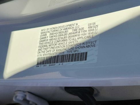 Certified 2026 Honda Passport RTL image 27