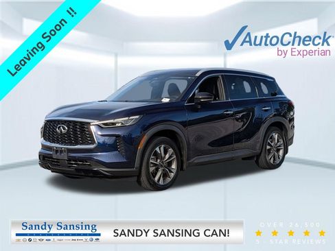 Used 2023 INFINITI QX60 Luxe w/ Cargo Package AWD/4WD image 1