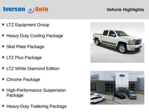 Used 2011 Chevrolet Silverado 1500 LTZ w/ LTZ White Diamond Edition image 2