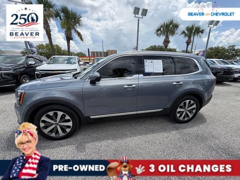 Used 2021 Kia Telluride EX w/ EX Premium Package AWD/4WD image 4