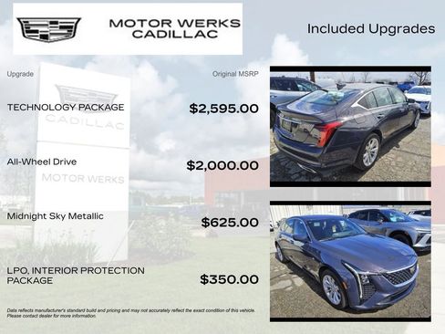 Used 2026 Cadillac CT5 Premium Luxury w/ Technology Package AWD/4WD image 9