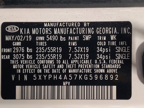 Used 2019 Kia Sorento EX FWD image 33
