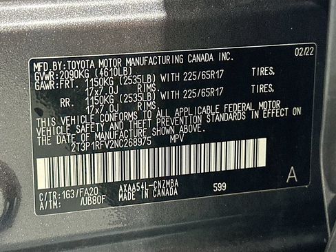 Used 2022 Toyota RAV4 XLE AWD/4WD image 30