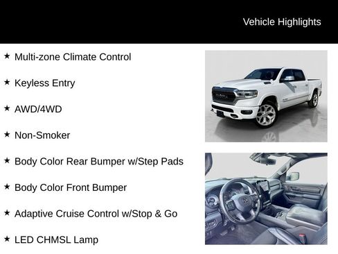 Used 2022 RAM 1500 Limited AWD/4WD image 21