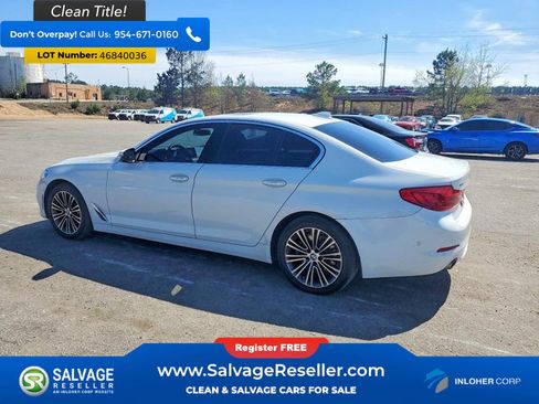 Used 2018 BMW 530i xDrive w/ Premium Package AWD/4WD image 3