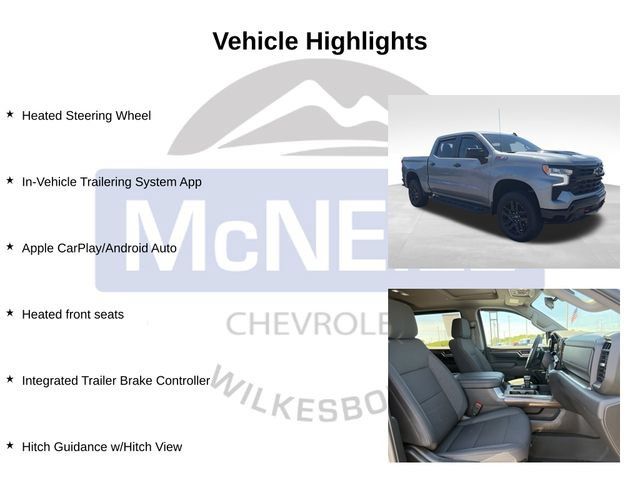 Used 2025 Chevrolet Silverado 1500 LT Trail Boss w/ Convenience Package II AWD/4WD image 11