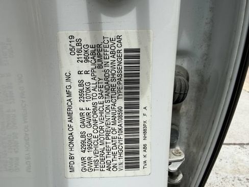 Used 2019 Honda Accord LX image 26