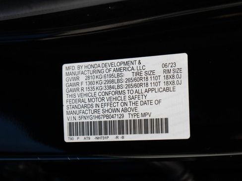 Certified 2023 Honda Pilot TrailSport image 39