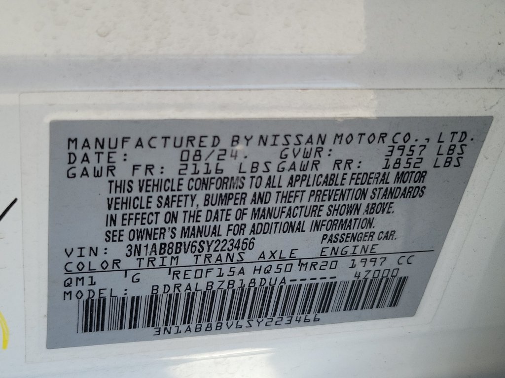 Certified 2025 Nissan Sentra S FWD image 30