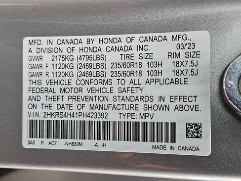 Used 2023 Honda CR-V EX image 28