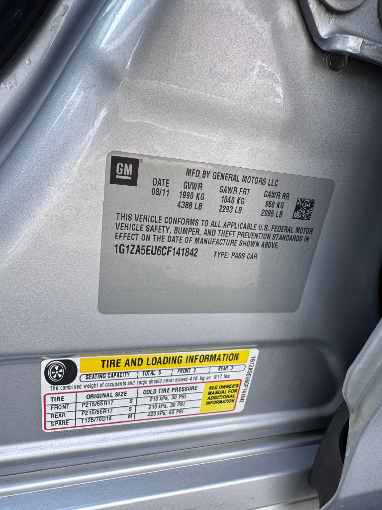 Used 2012 Chevrolet Malibu LS FWD image 27