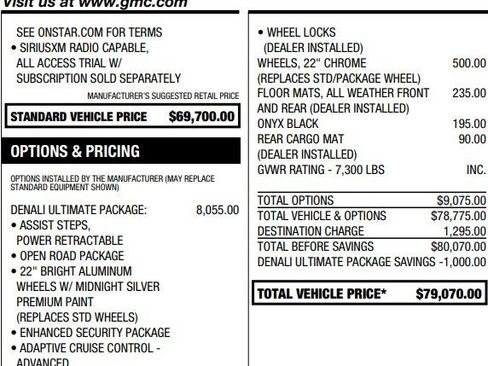 Used 2020 GMC Yukon Denali w/ Denali Ultimate Package image 2