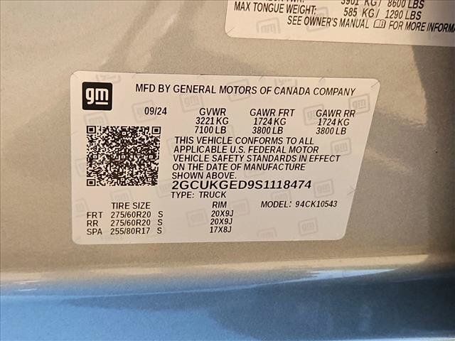 Certified 2025 Chevrolet Silverado 1500 LTZ AWD/4WD image 25