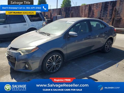 Used 2014 Toyota Corolla S w/ Protection Package FWD image 1
