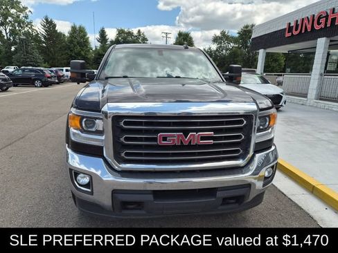 Used 2016 GMC Sierra 2500 SLE w/ SLE Preferred Package AWD/4WD image 3