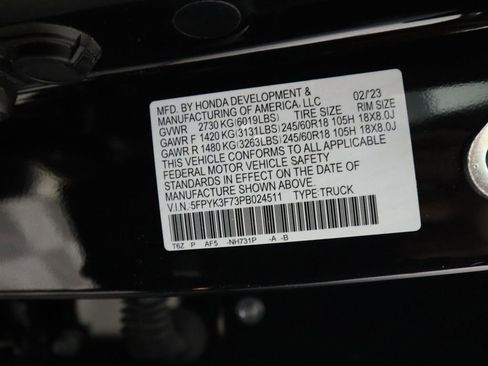 Used 2023 Honda Ridgeline RTL-E image 35