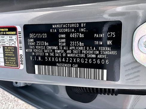 Used 2024 Kia K5 GT-Line w/ GT-Line Premium Package image 36