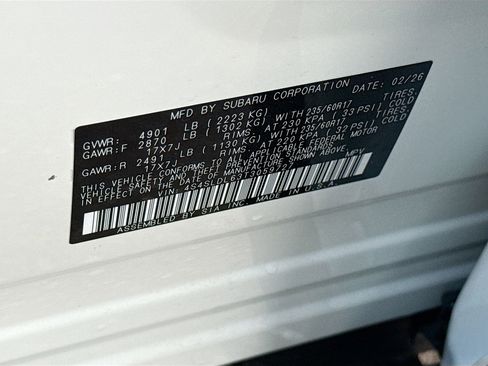 New 2026 Subaru Forester Wilderness image 43